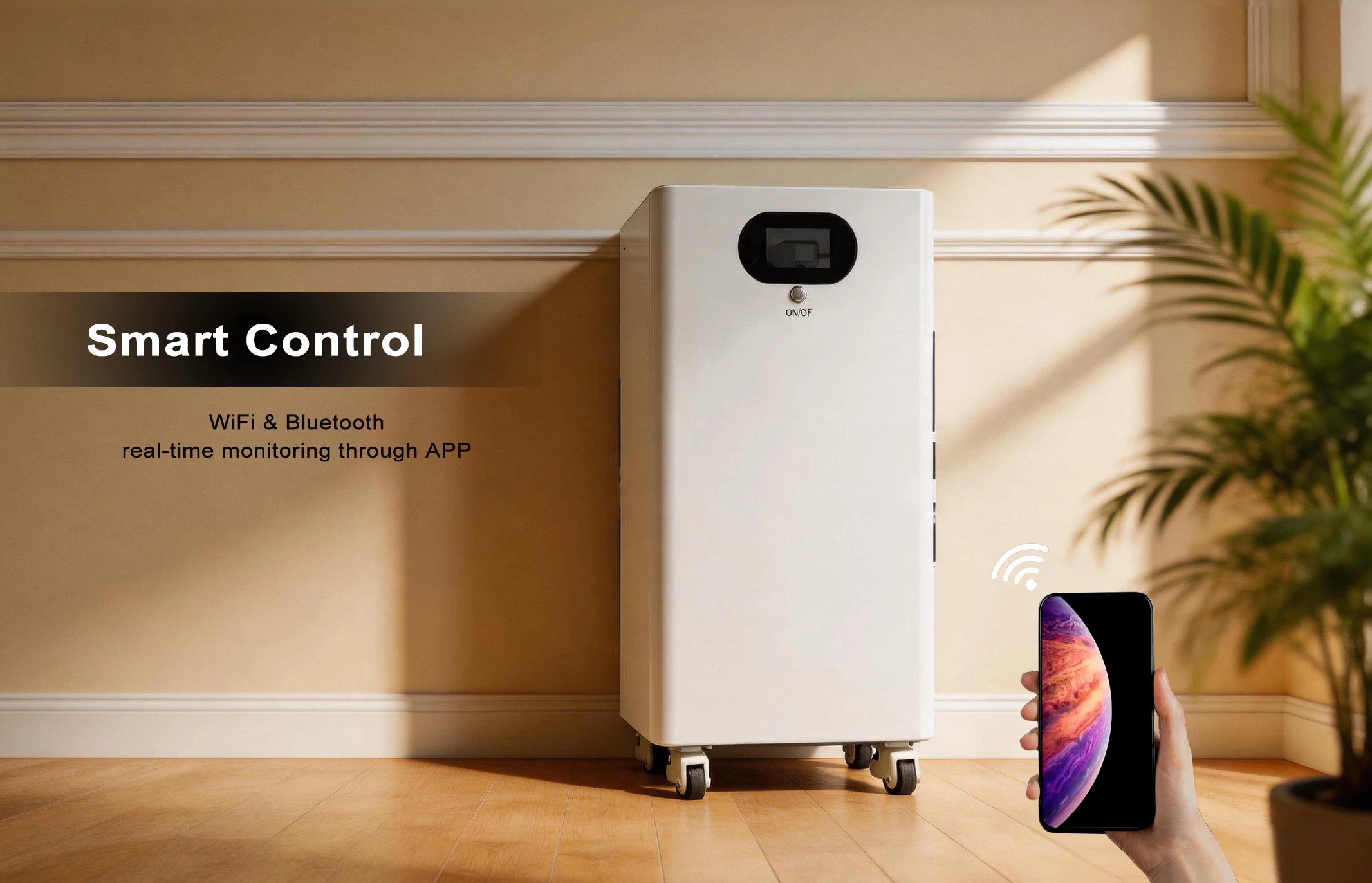 WiFi or Bluetooth Smart Control