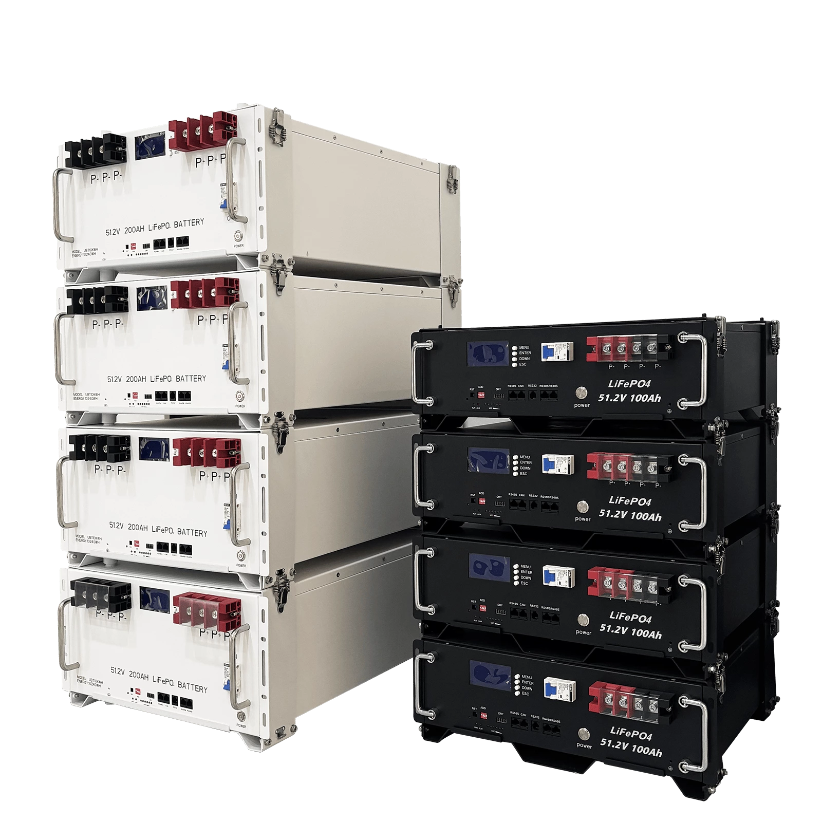 51.2V 5kwh ~ 50kwh Rack-mounted lithium batteries For Residential And Commercial Energy Storage