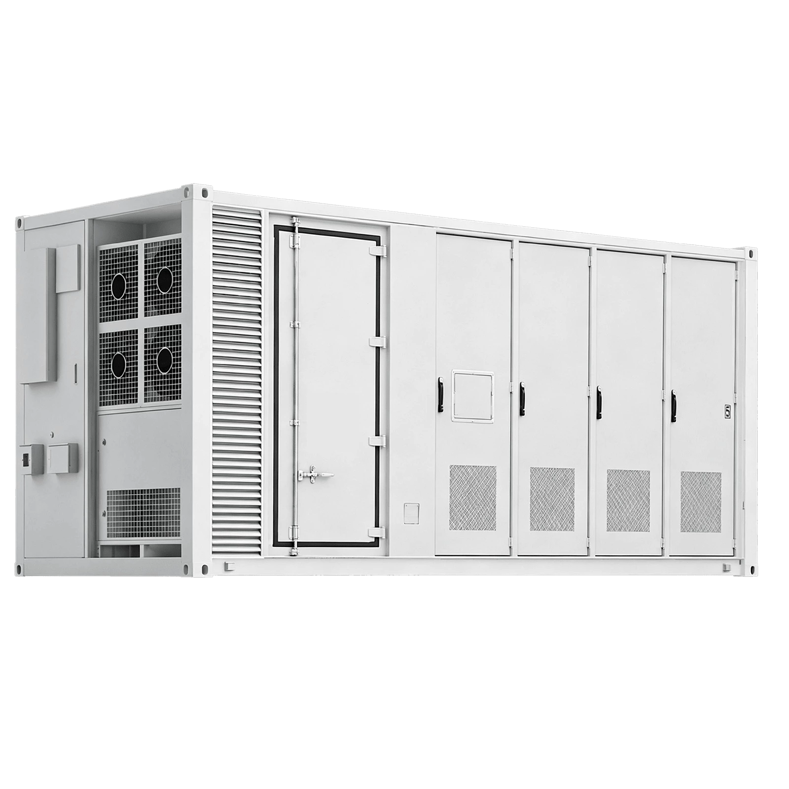 2MWH Energy Storage Banks in 40 ft Containers for Industrial Parks