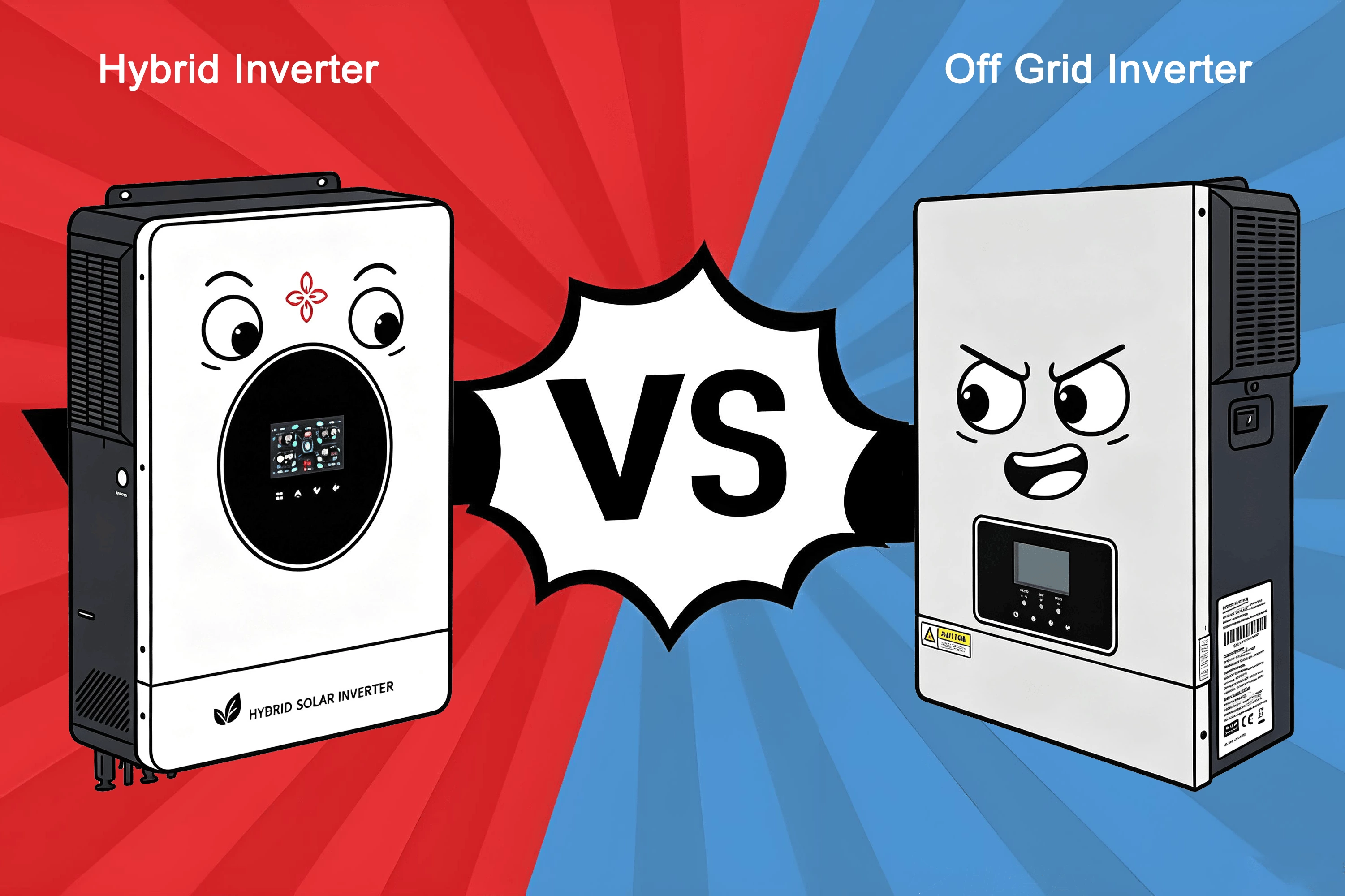 Hybrid Inverter vs Off Grid Inverter: What Is the Difference and How to Choose?